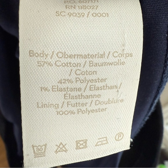 Boden Ottoman Dress in Black Size 8 - Picture 6 of 7